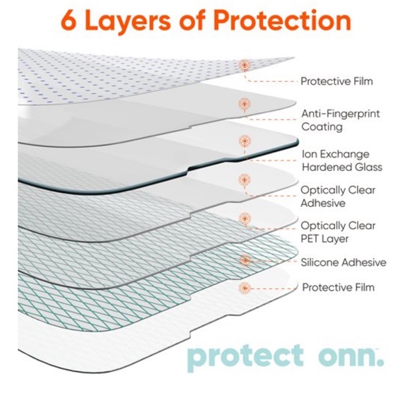 Protect Onn Glass Screen Protector - Picture 3 of 5